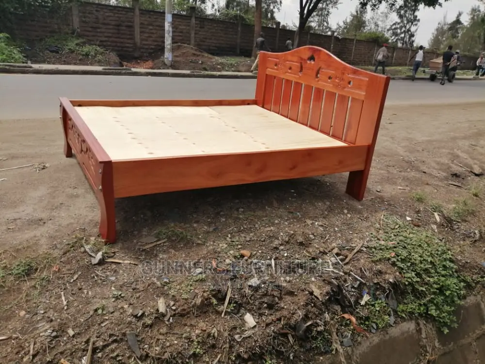 Mahogany Wood Beds5 by 6.
