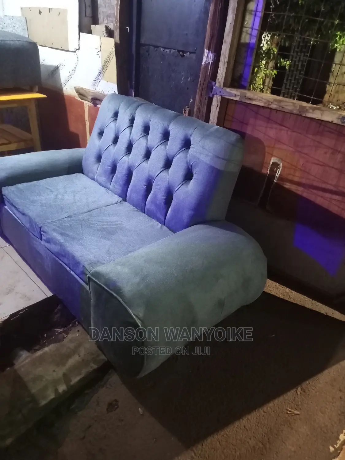Two Seater Chester Gray on Sale
