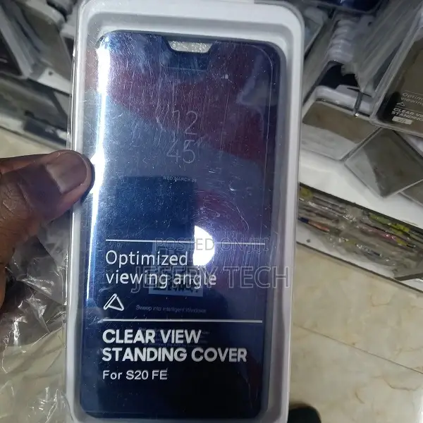 Flip Cover for Samsung Galaxy S20 FE Smart Clear View Mirror