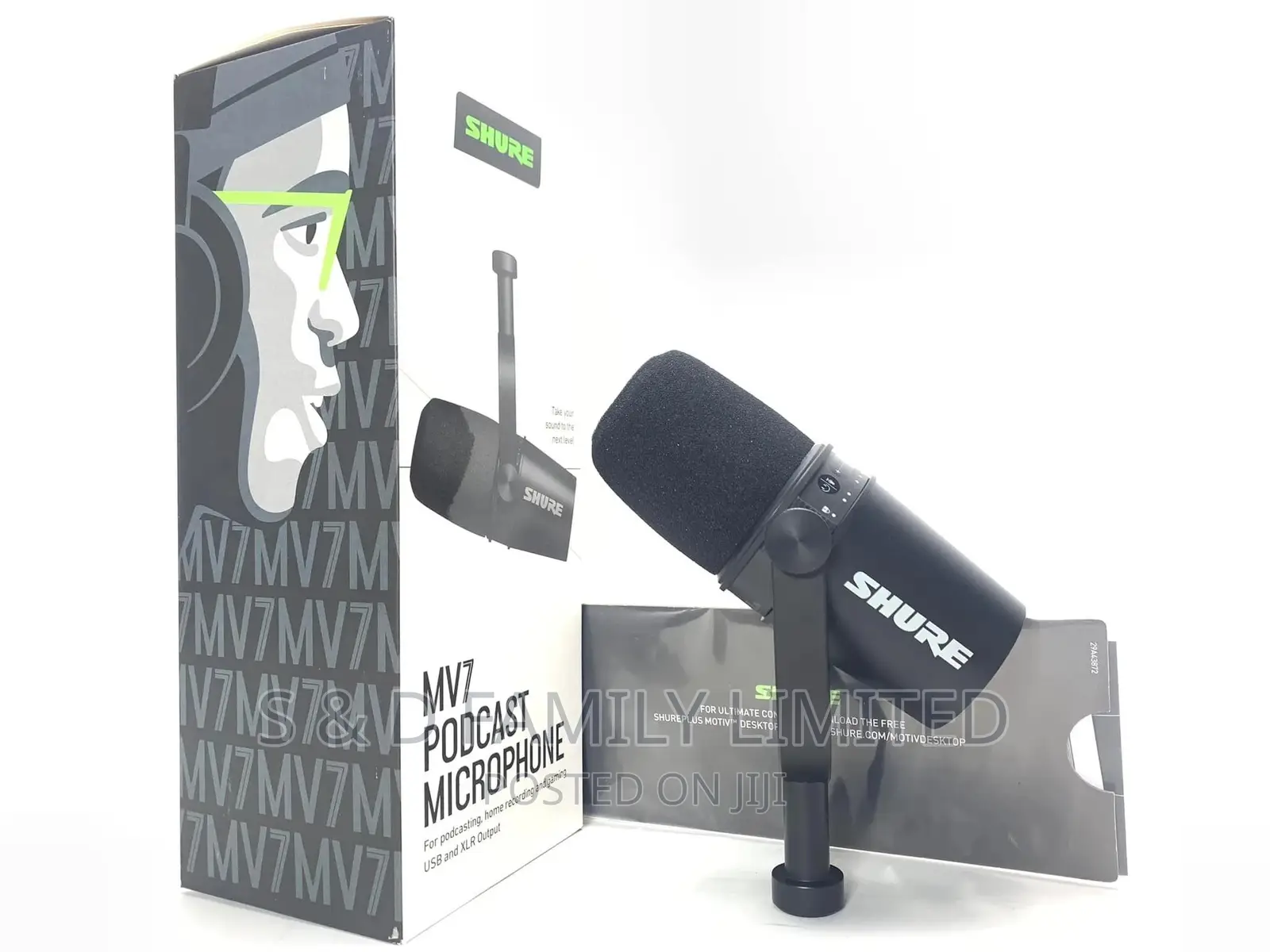 Shure MV7 USB Microphone
