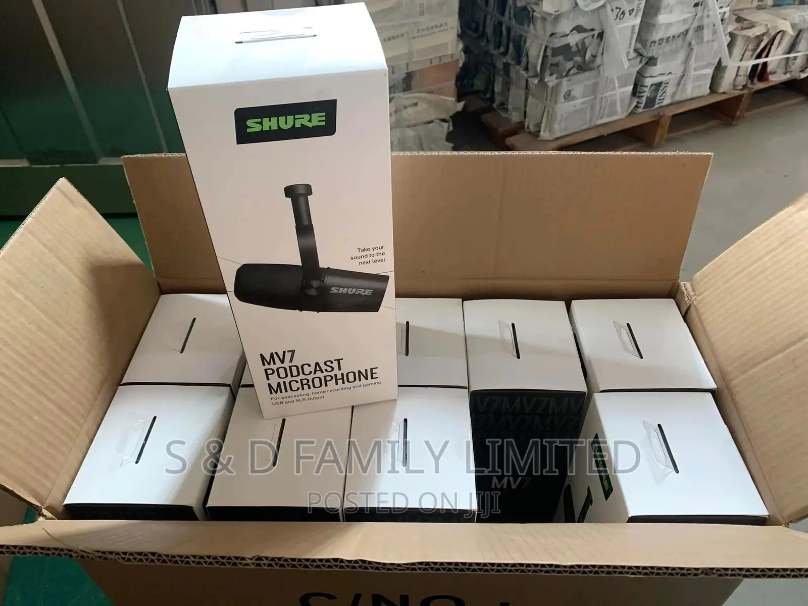 Shure MV7 USB Microphone