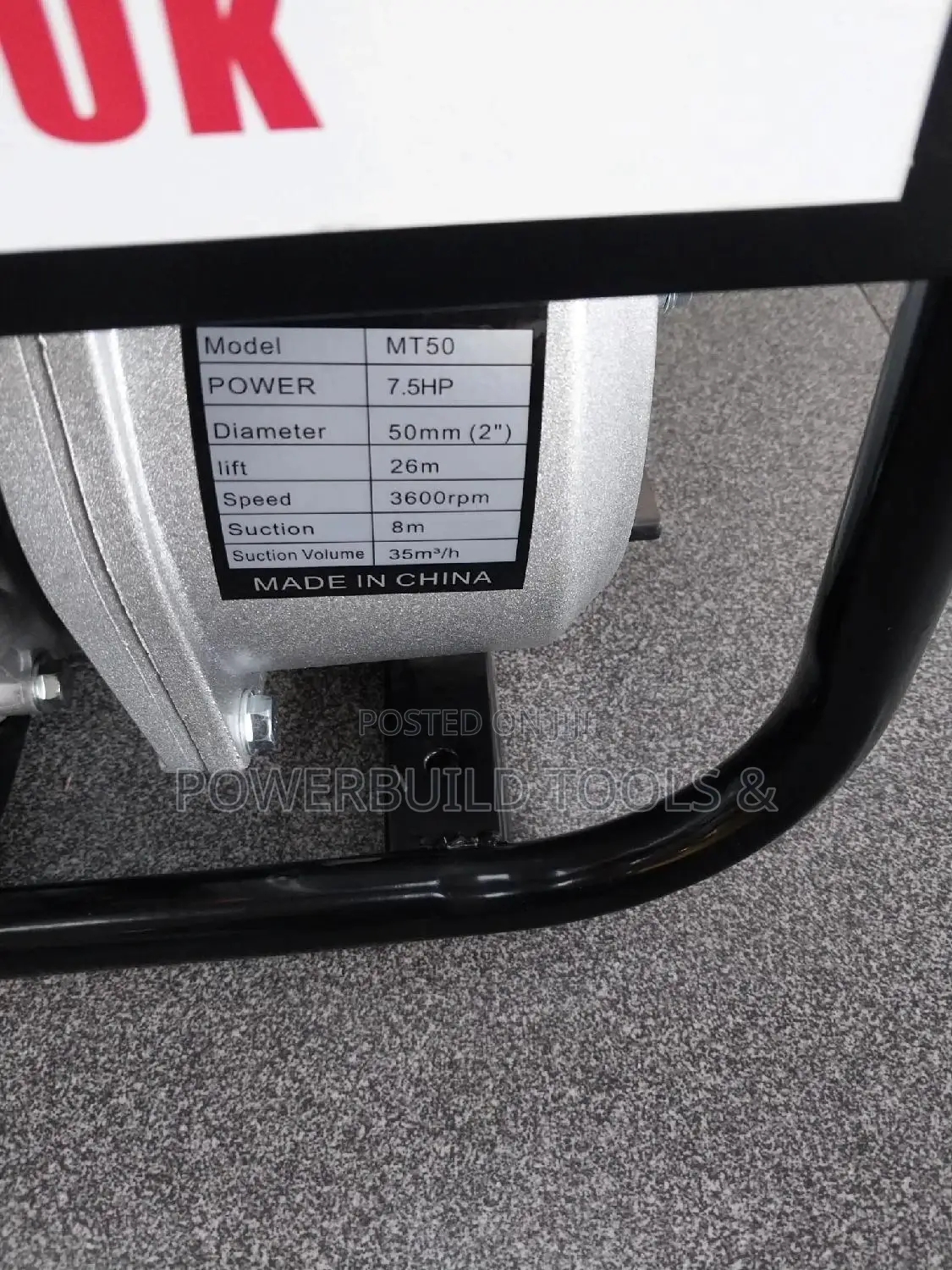 Metropole UK Waterpump