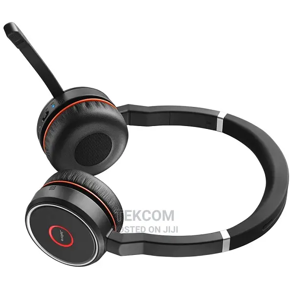 Jabra Evolve 75 Ms Stereo Wireless Headset With Charging Sta