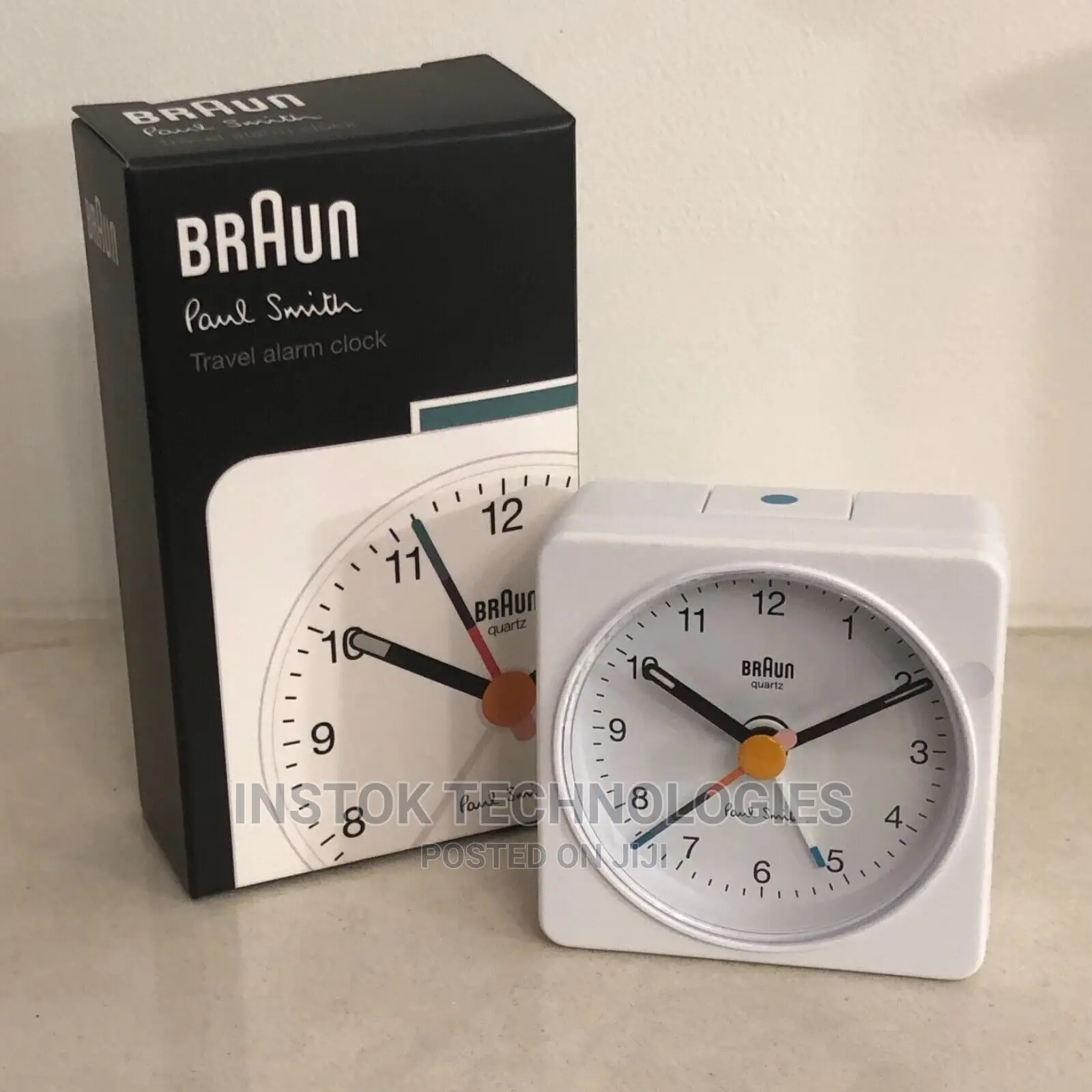 Braun Bc02x Classic Analogue Travel Alarm Clock