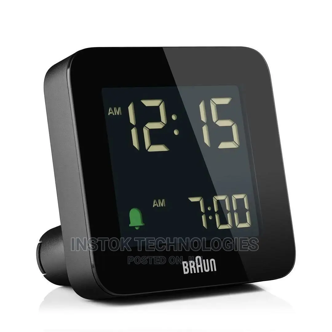 Braun Bc01 Classic Analogue Alarm Clock