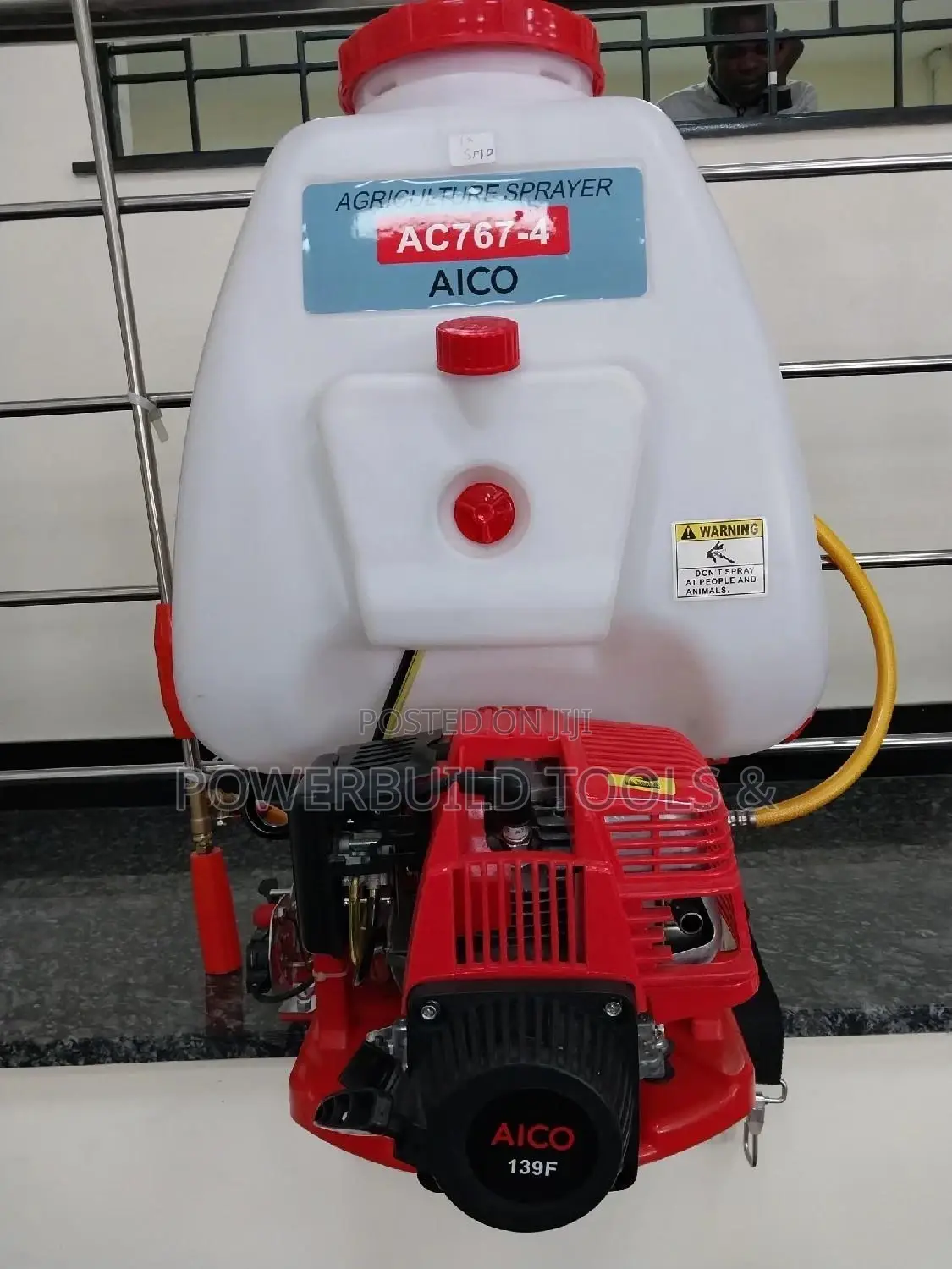 Aico 4 Stroke Knapsack Sprayer.