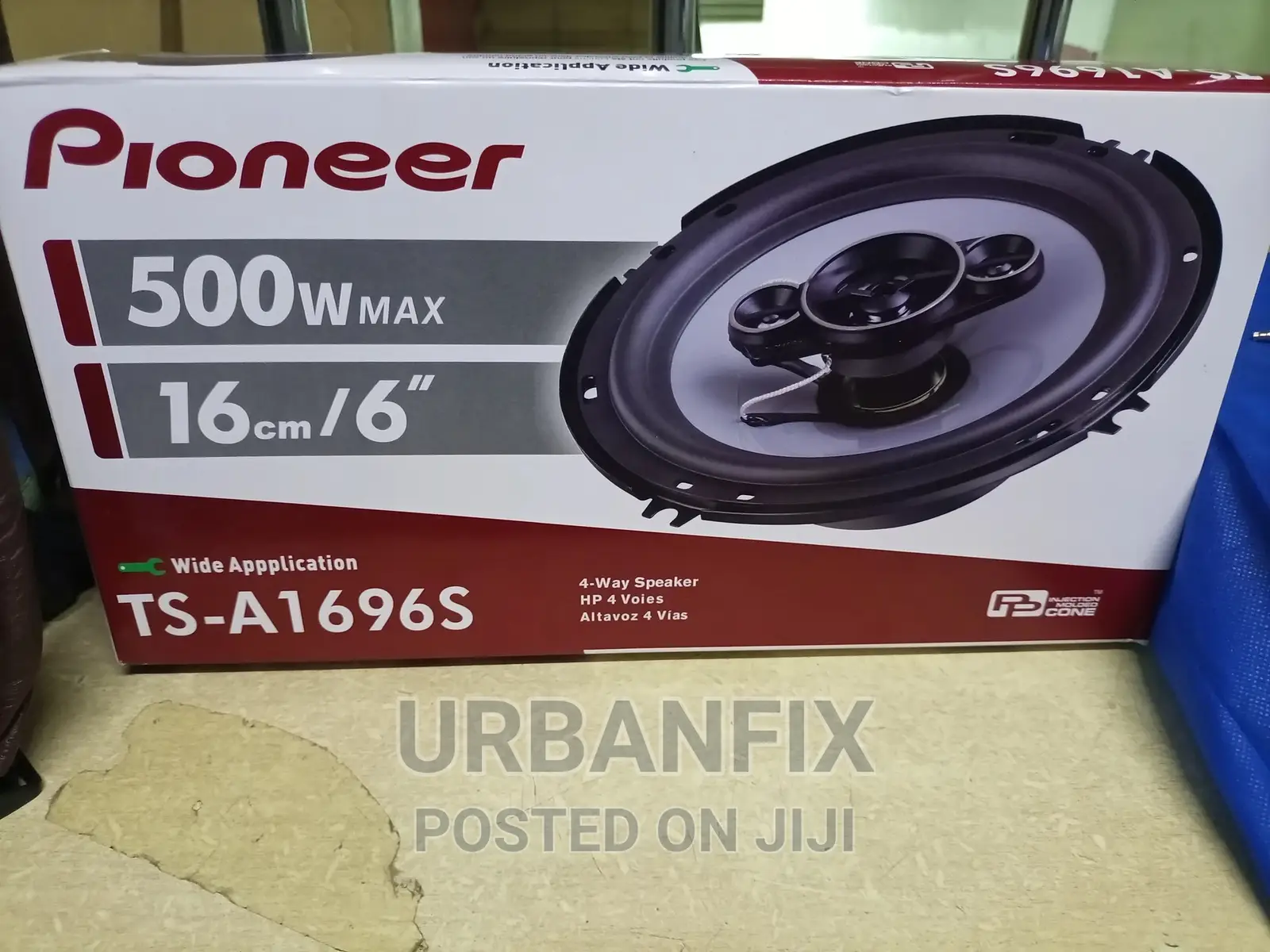 Pioneer 6 Inch Round 500 Watts Speakers