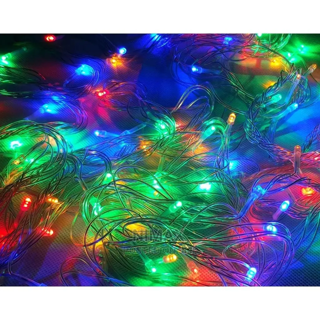 100 LED Musical String Christmas Light (Multicolor)