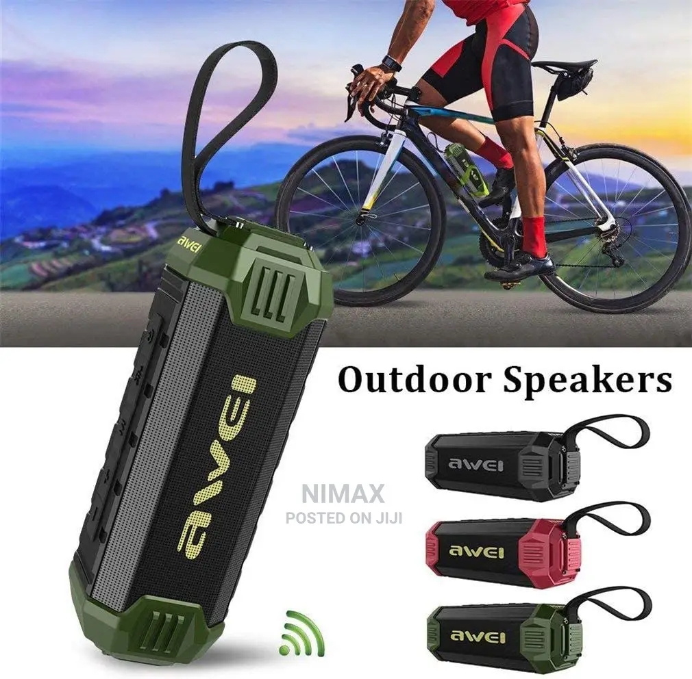Awei Y280 Portable Waterproof Bluetooth Wireless Speaker - G
