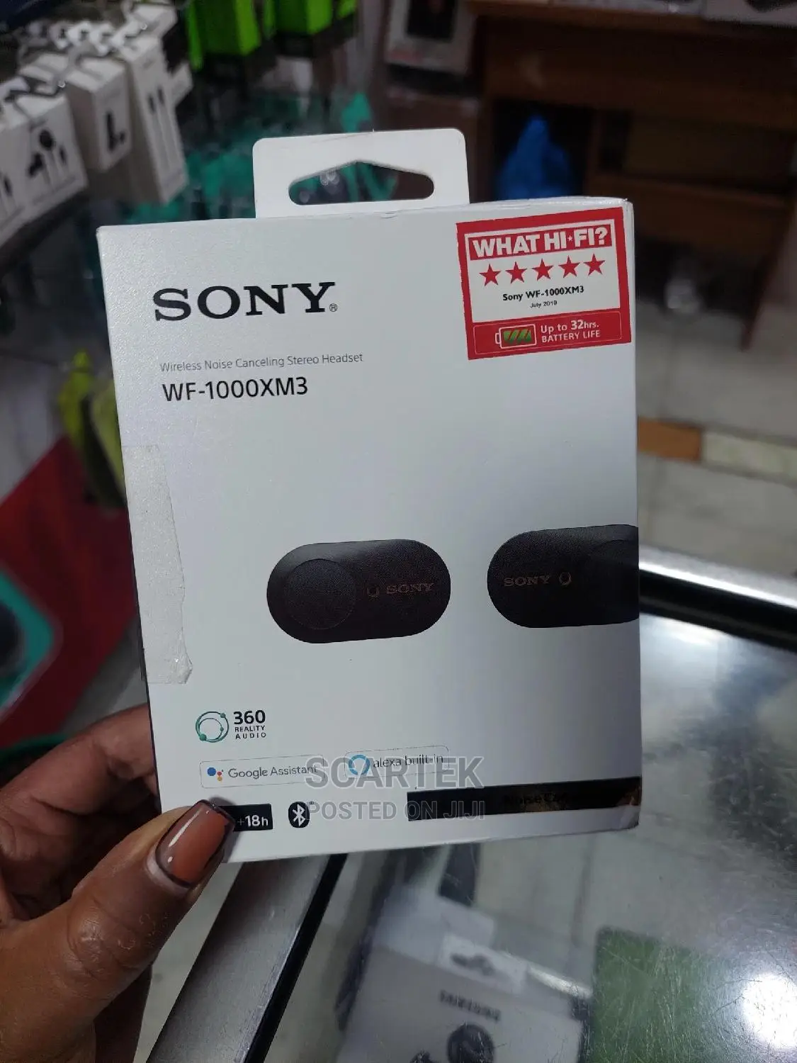 Sony Noise Cancelling Earbuds (WF-1000XM3)