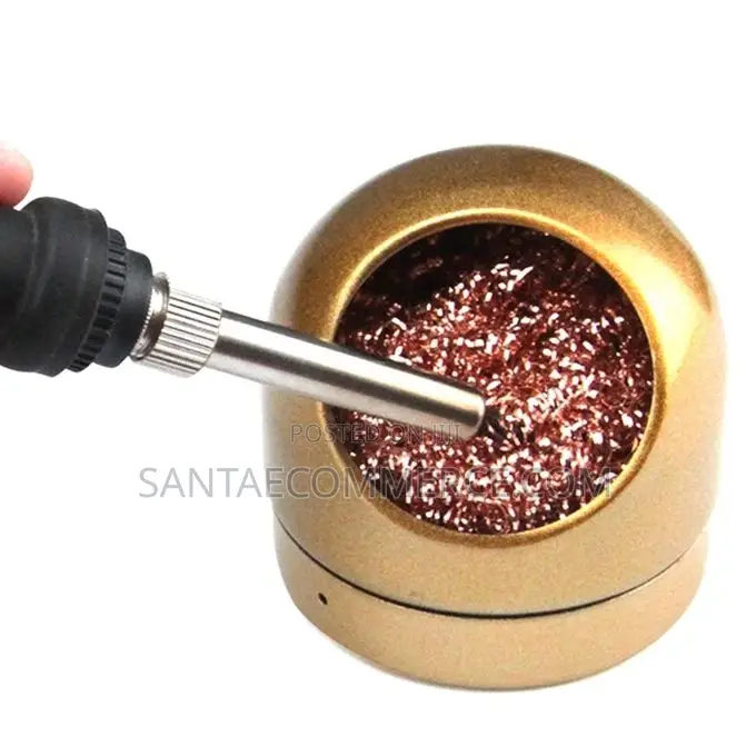 Solder Tip Cleaning Wire and Holder