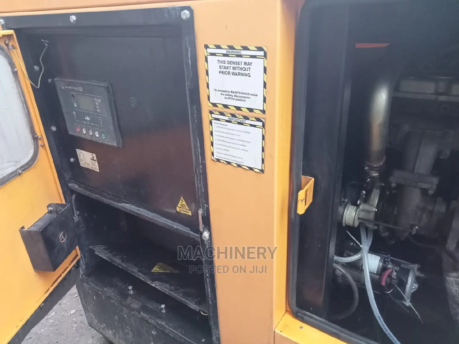 Used 50kva Ex Uk Perkins Generator Back Up