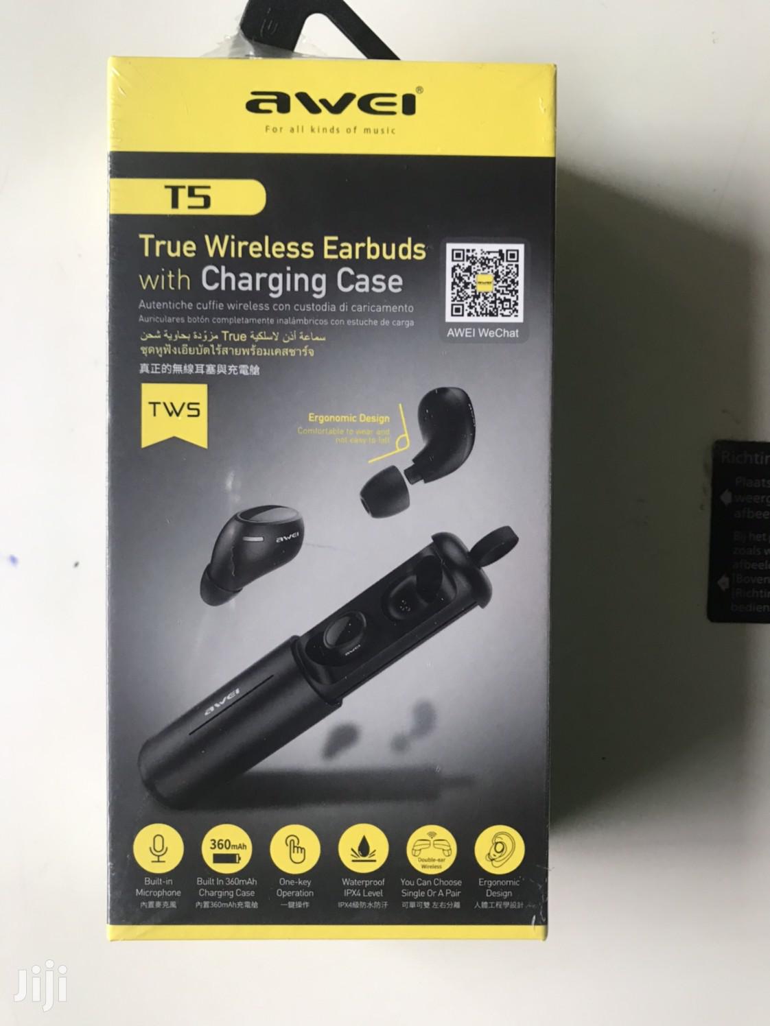 AWEI T5 TWS Wireless Bluetooth Earbuds Earphones
