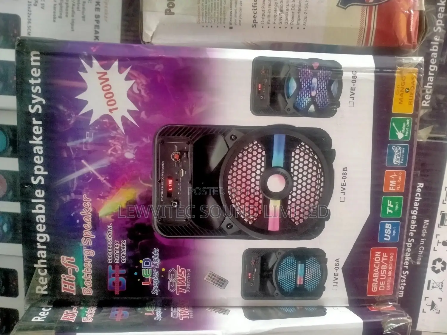Rechargeable Speaker