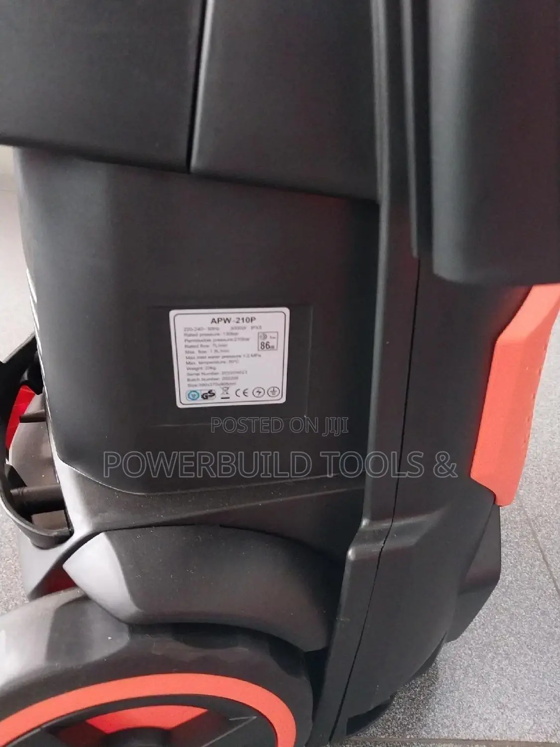 Aico 2700psi Carwash Machine.