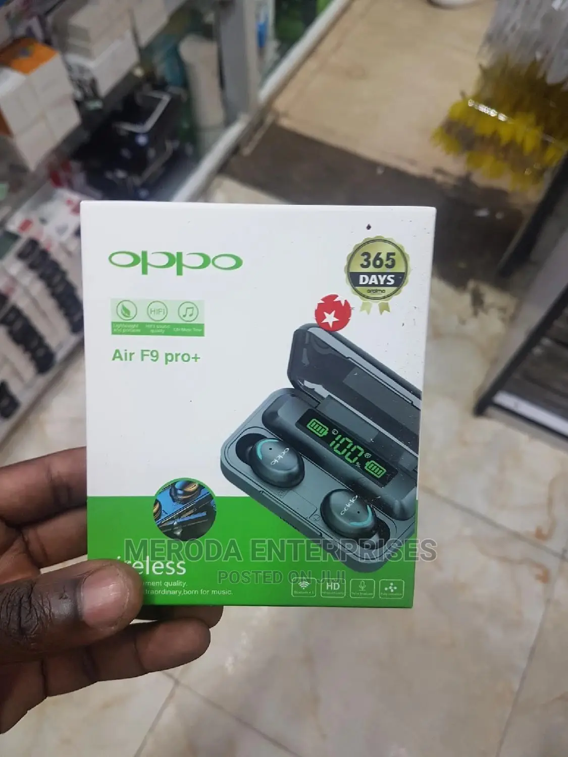 Oppo Air F9 Pro+ Wireless Bluetooth