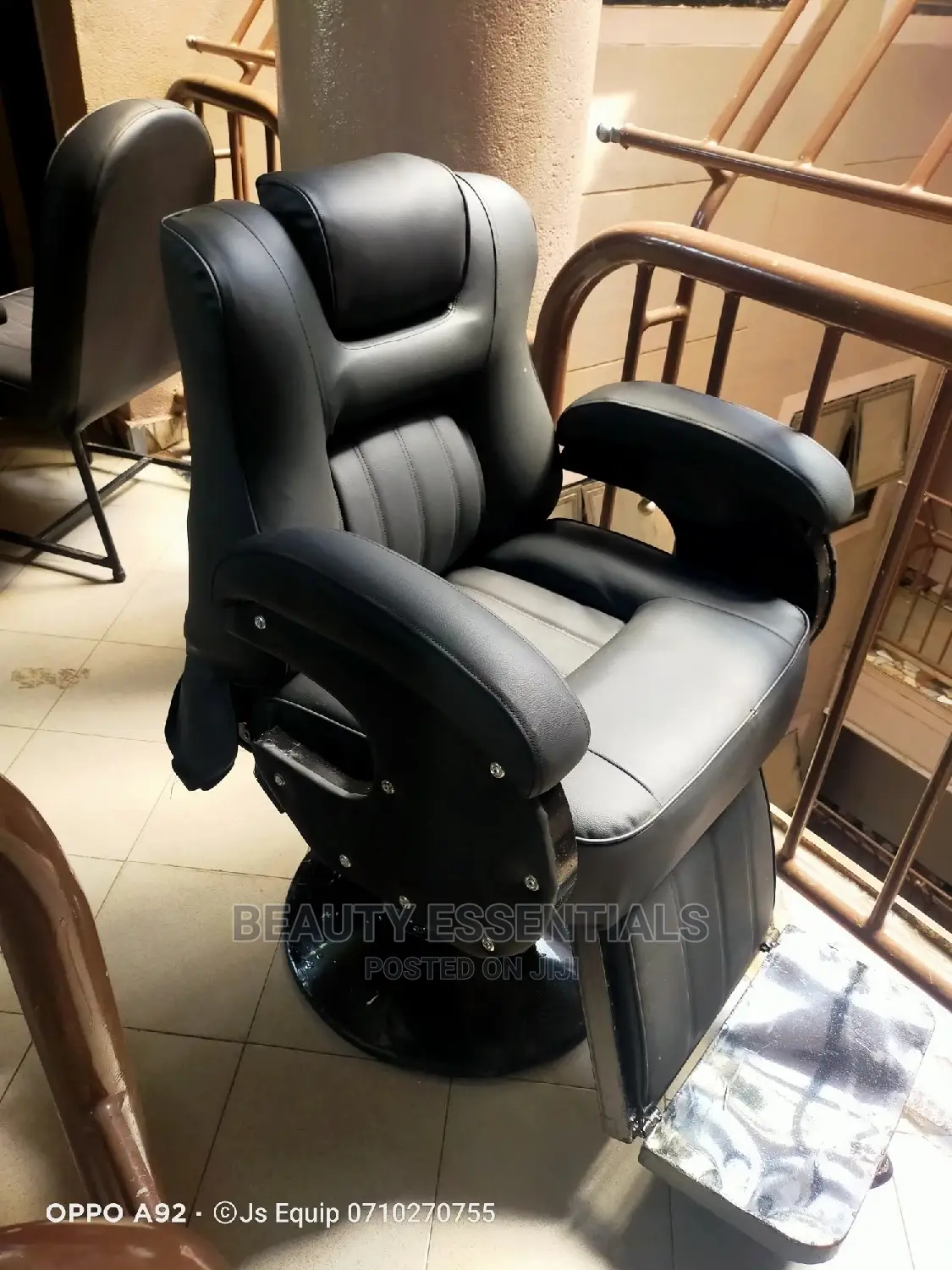 Barber Chair Covered Local