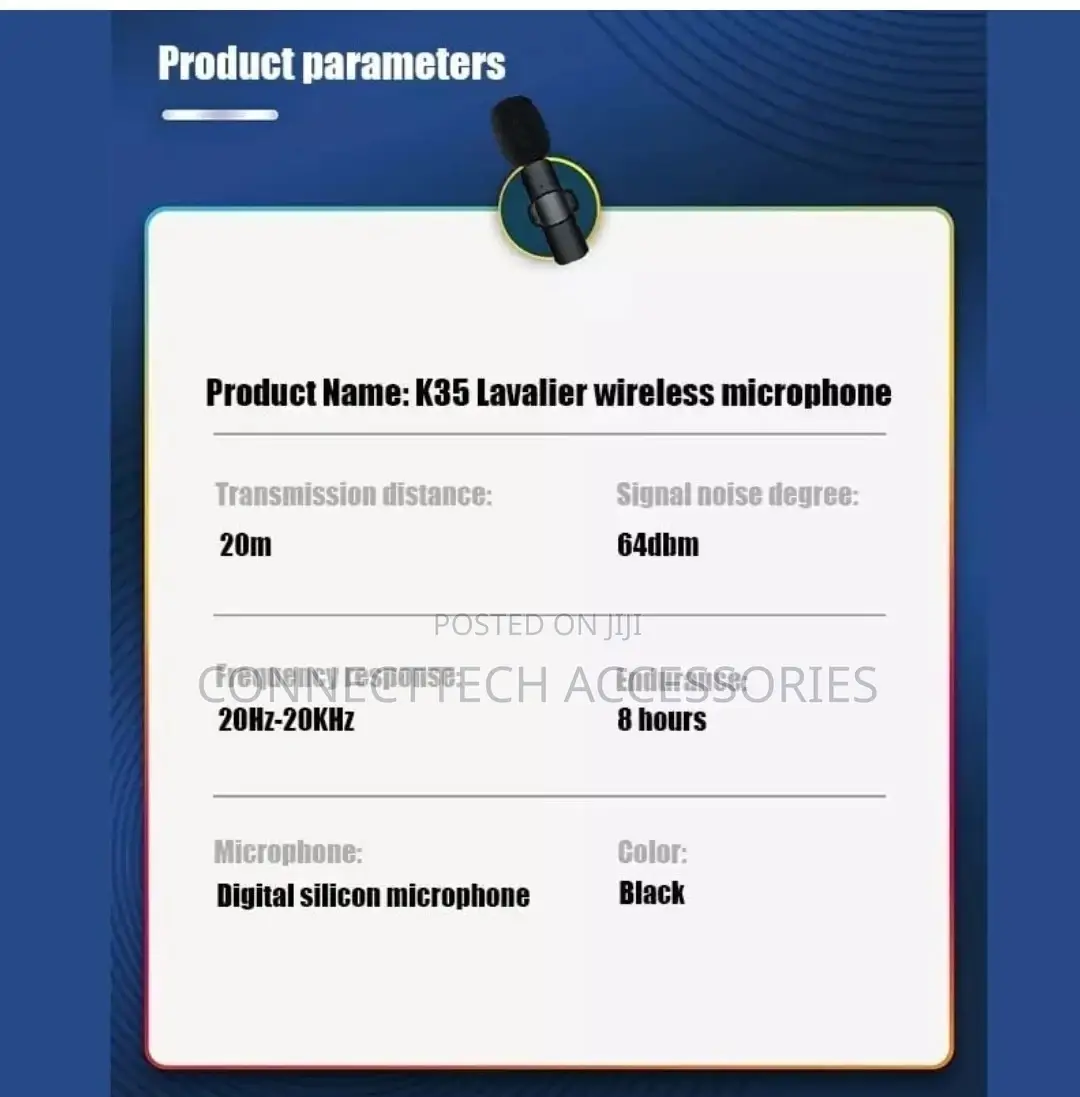 K-35 Wireless Collar Microphone