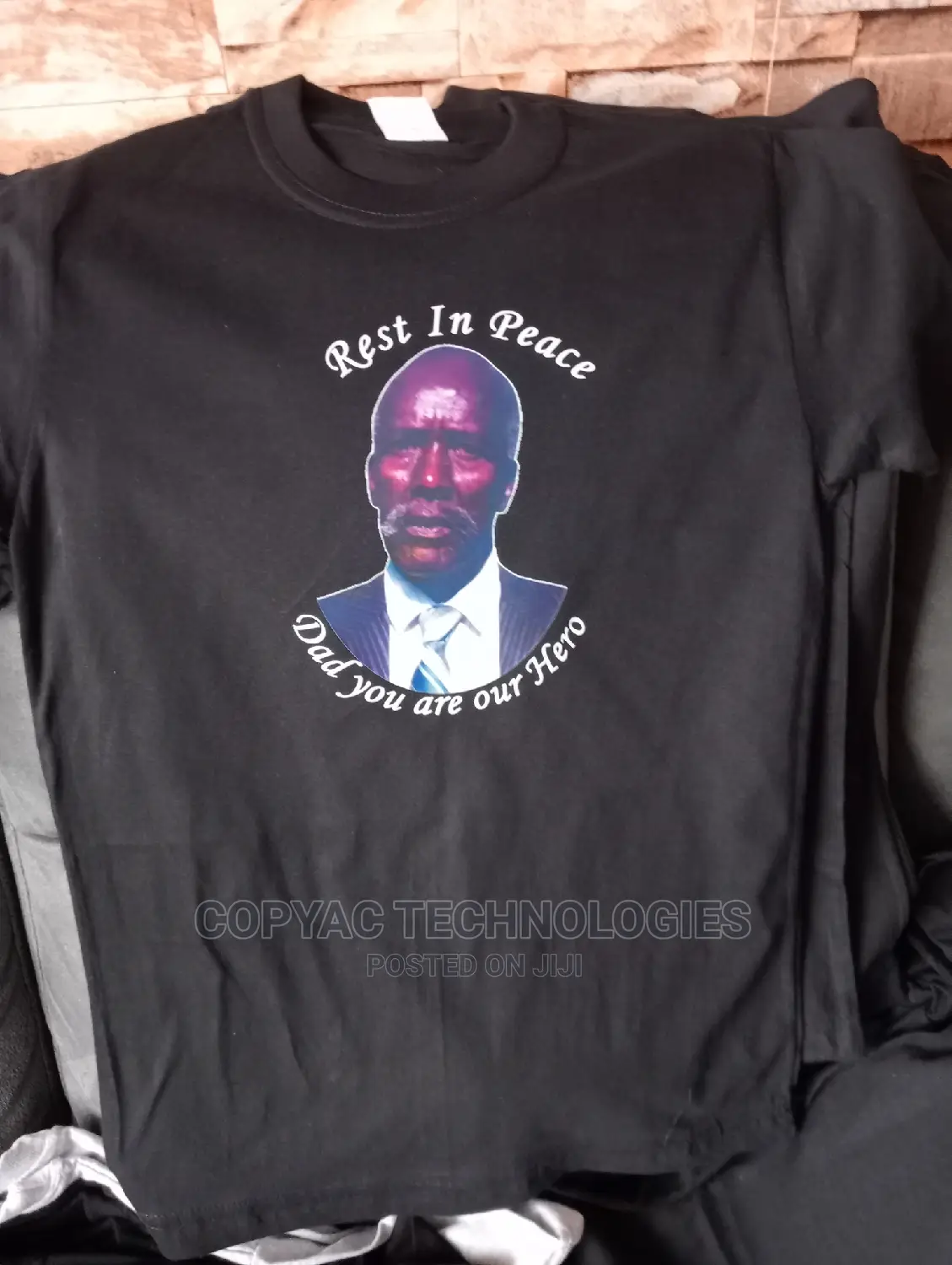 Black Offers on Funeral Tishirts Printing