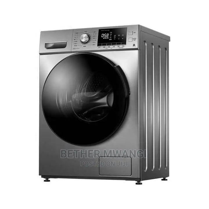 10kgs Front Load Automatic Washing Machine With Hot Dry
