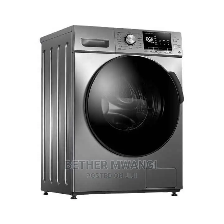 10kgs Front Load Automatic Washing Machine With Hot Dry