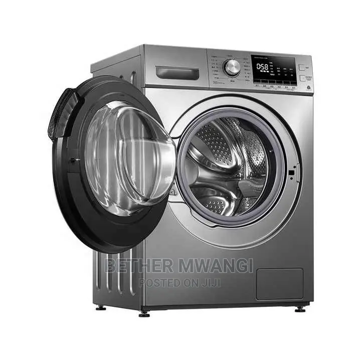 10kgs Front Load Automatic Washing Machine With Hot Dry