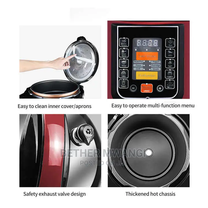 Electric Pressure Cooker (6L)