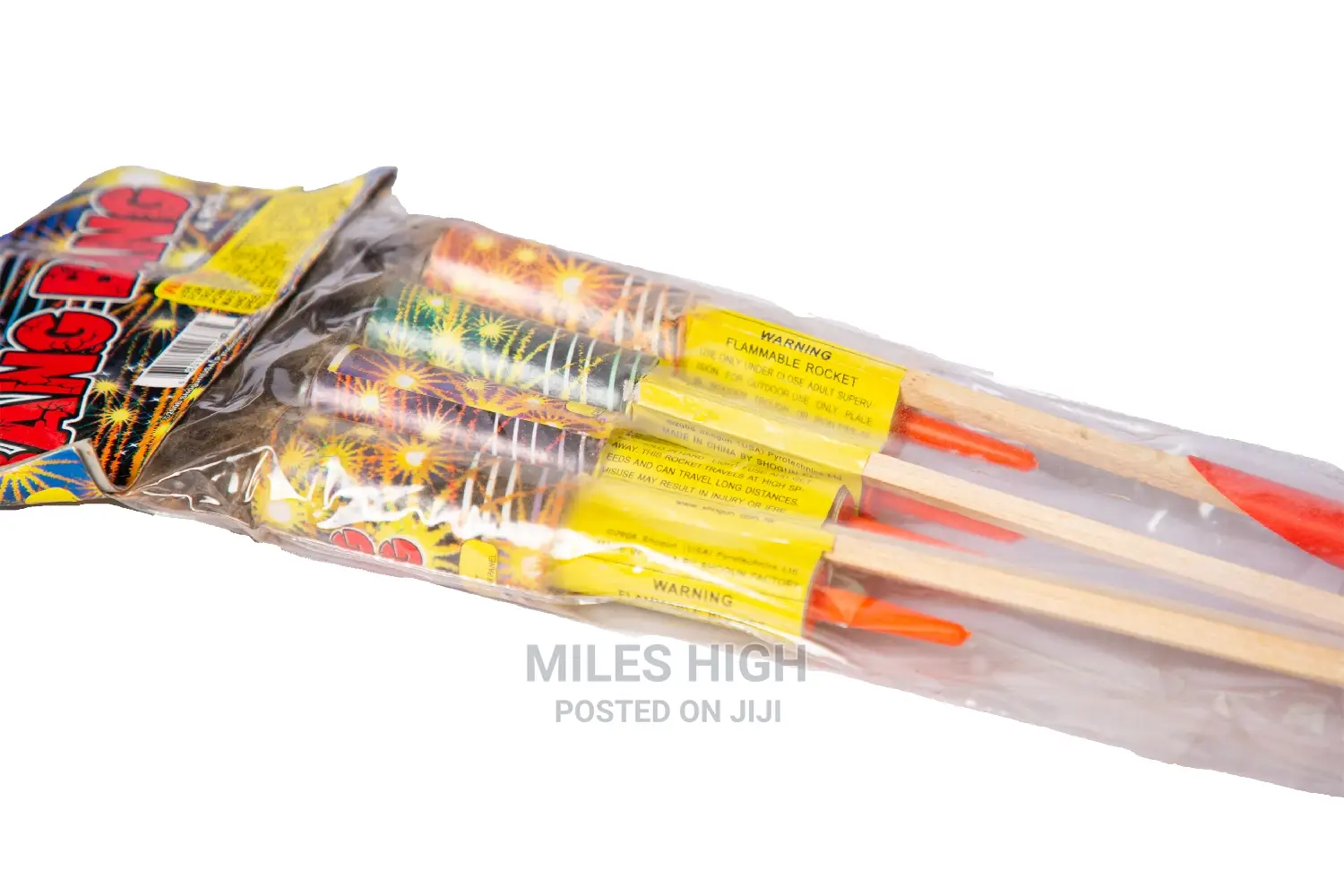 Bang Fireworks Rockets 4 Pcs