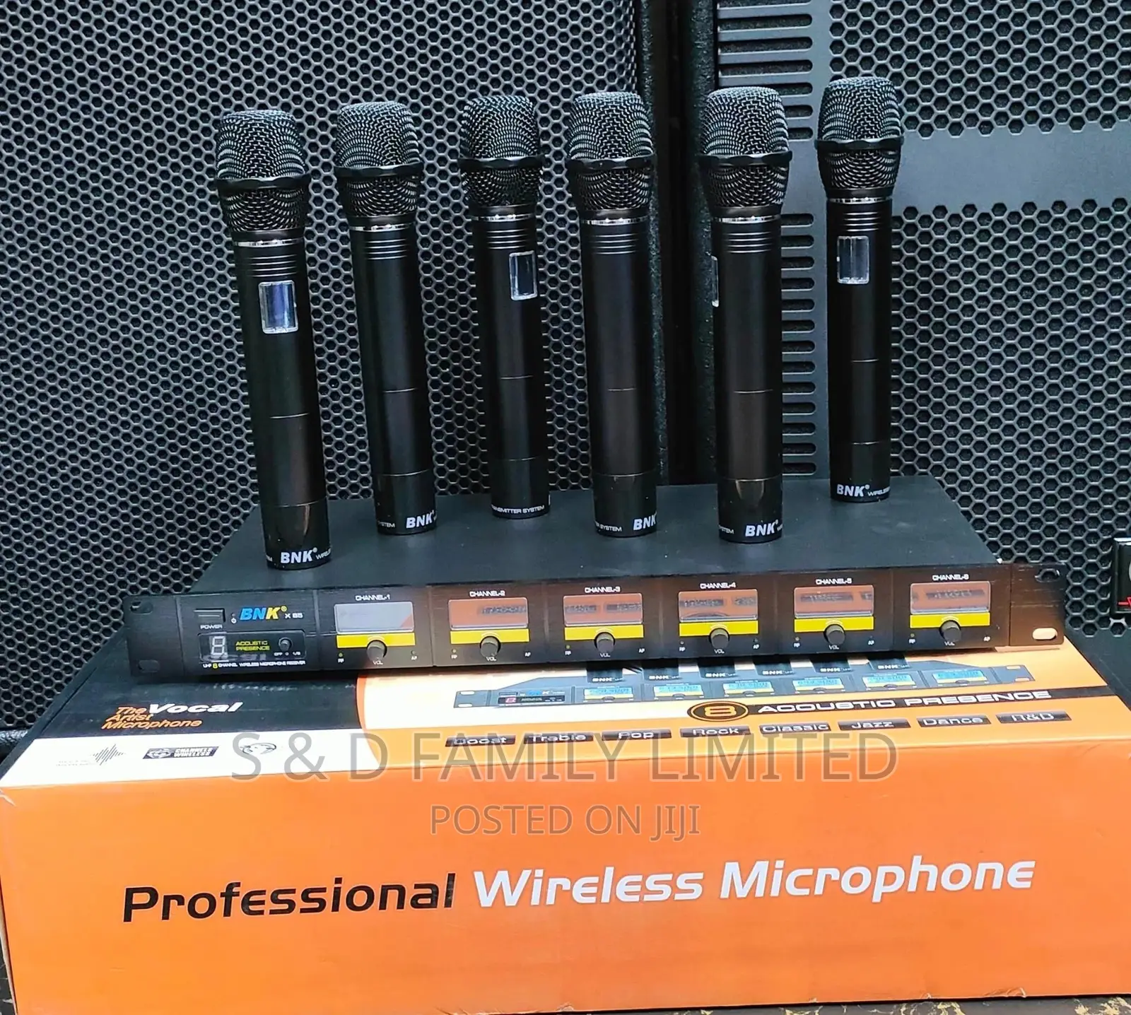 Bnk 6 in 1 Wireless Microphones