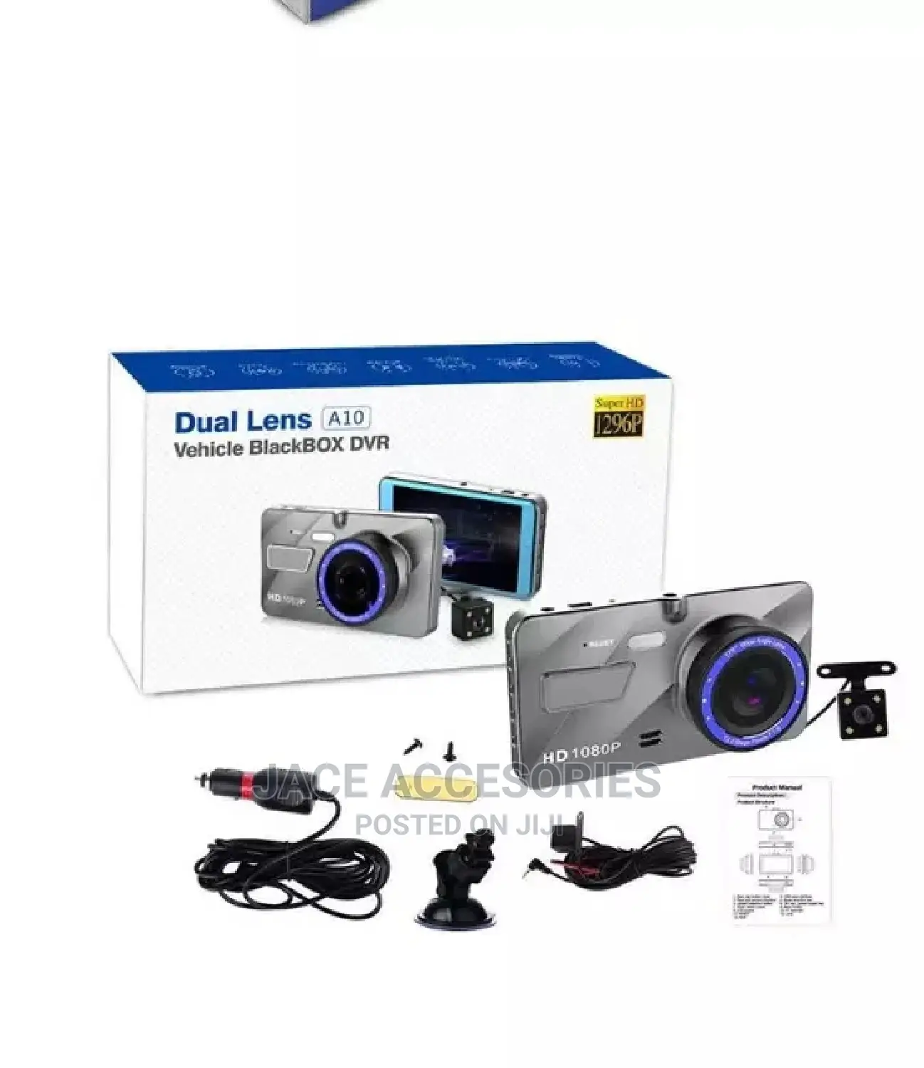 Car Dash Cam Recorder Blackbox With Reverse