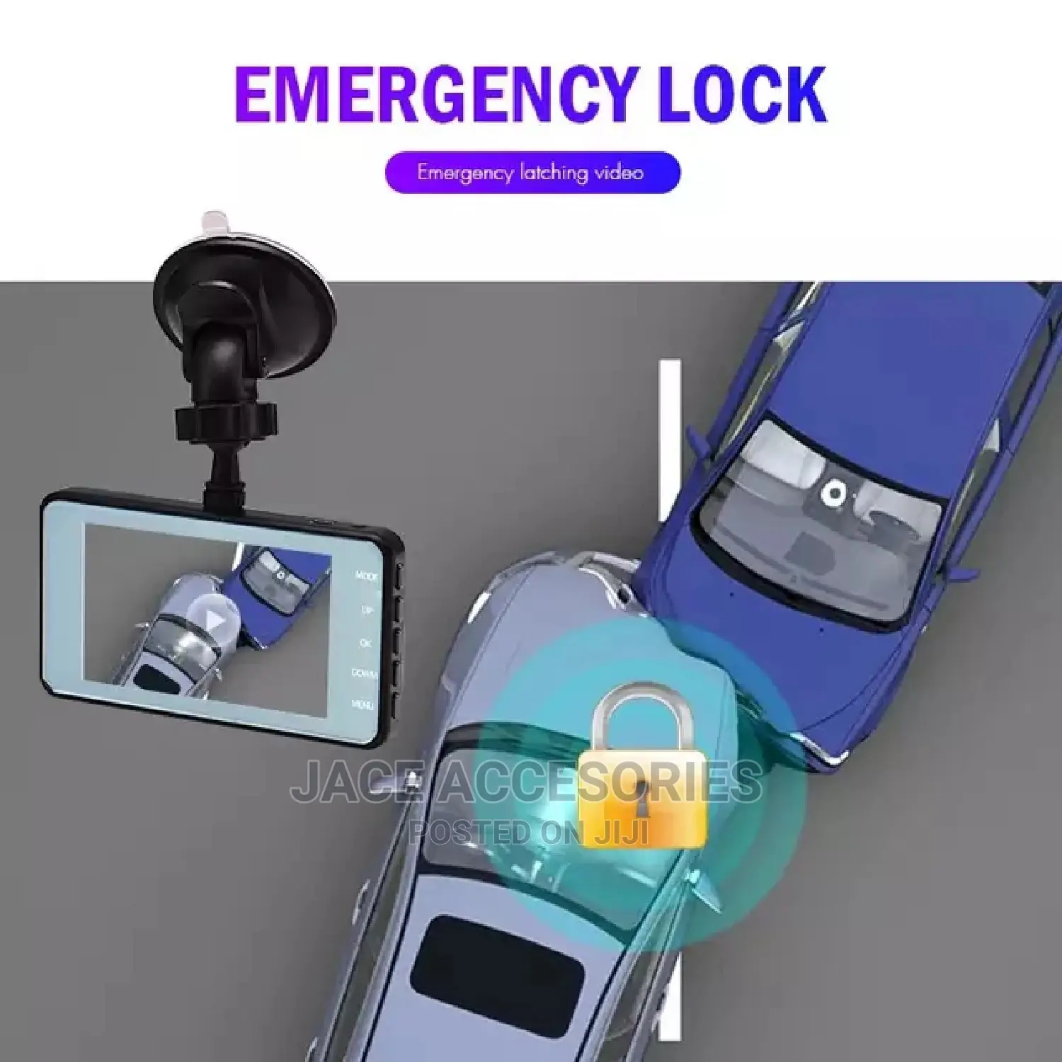 Car Dash Cam Recorder Blackbox With Reverse