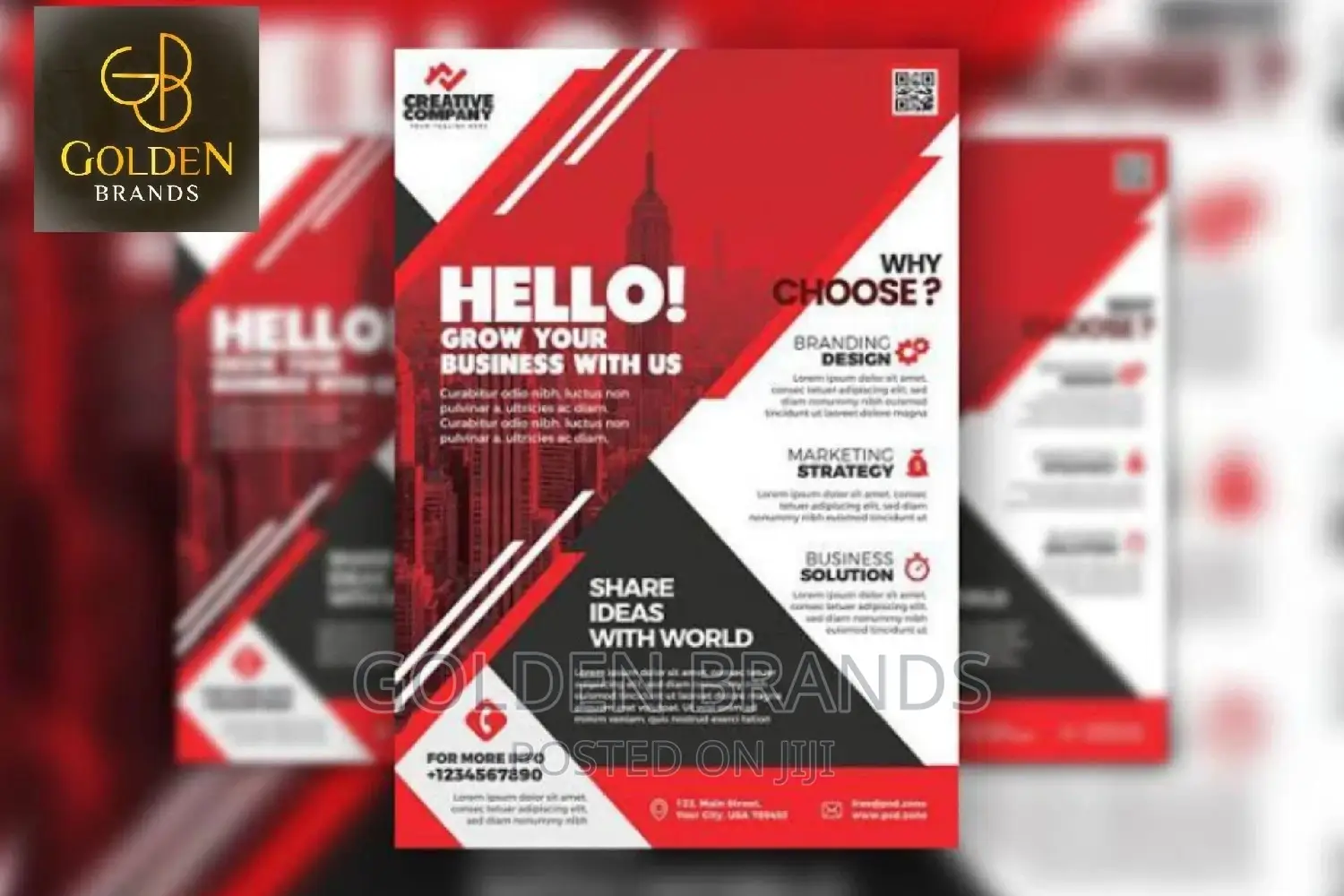 Flyers A5 A6 All Sizes We Design + Print Them
