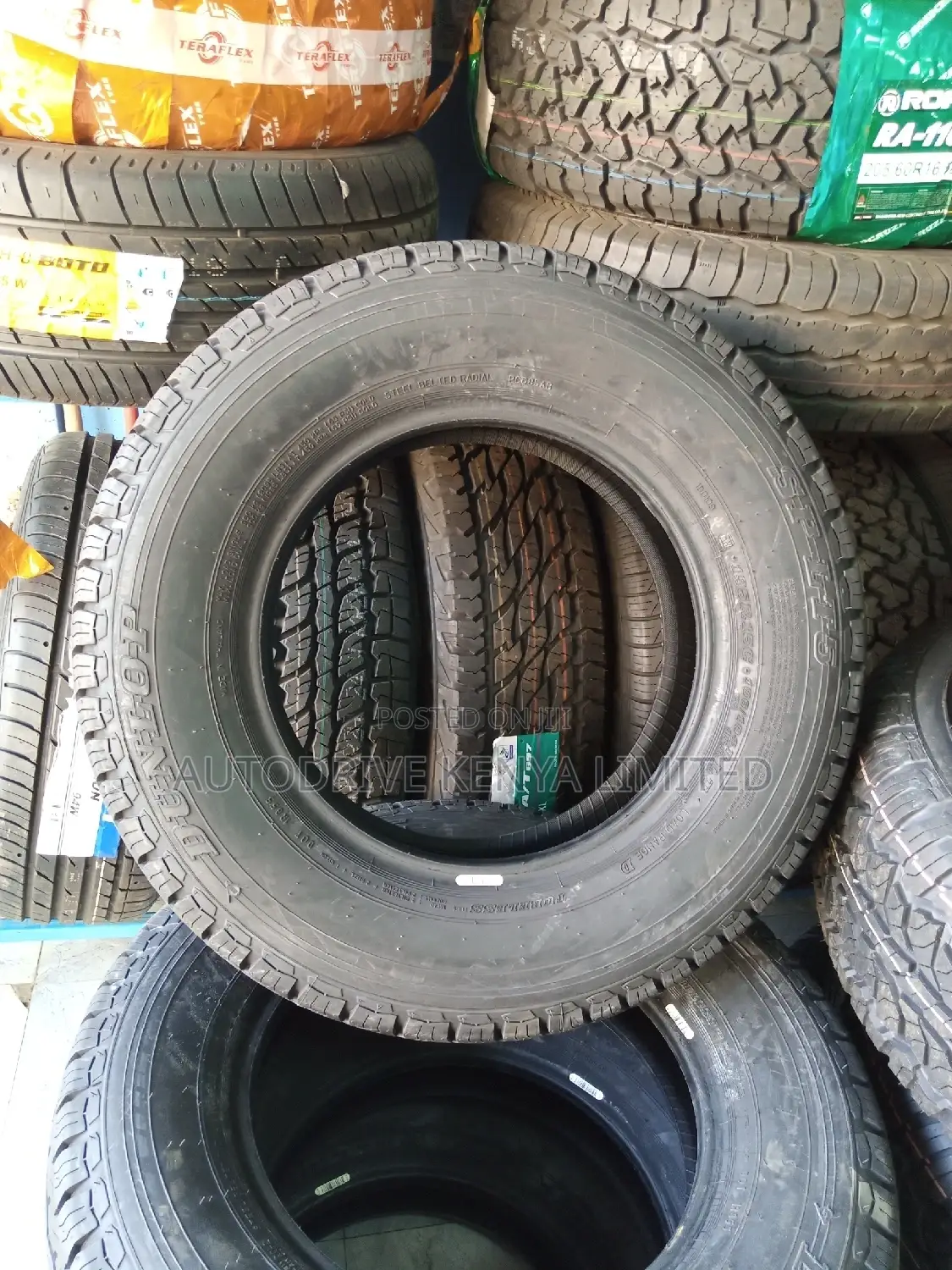 195R15C Dunlop Commercial Tyre
