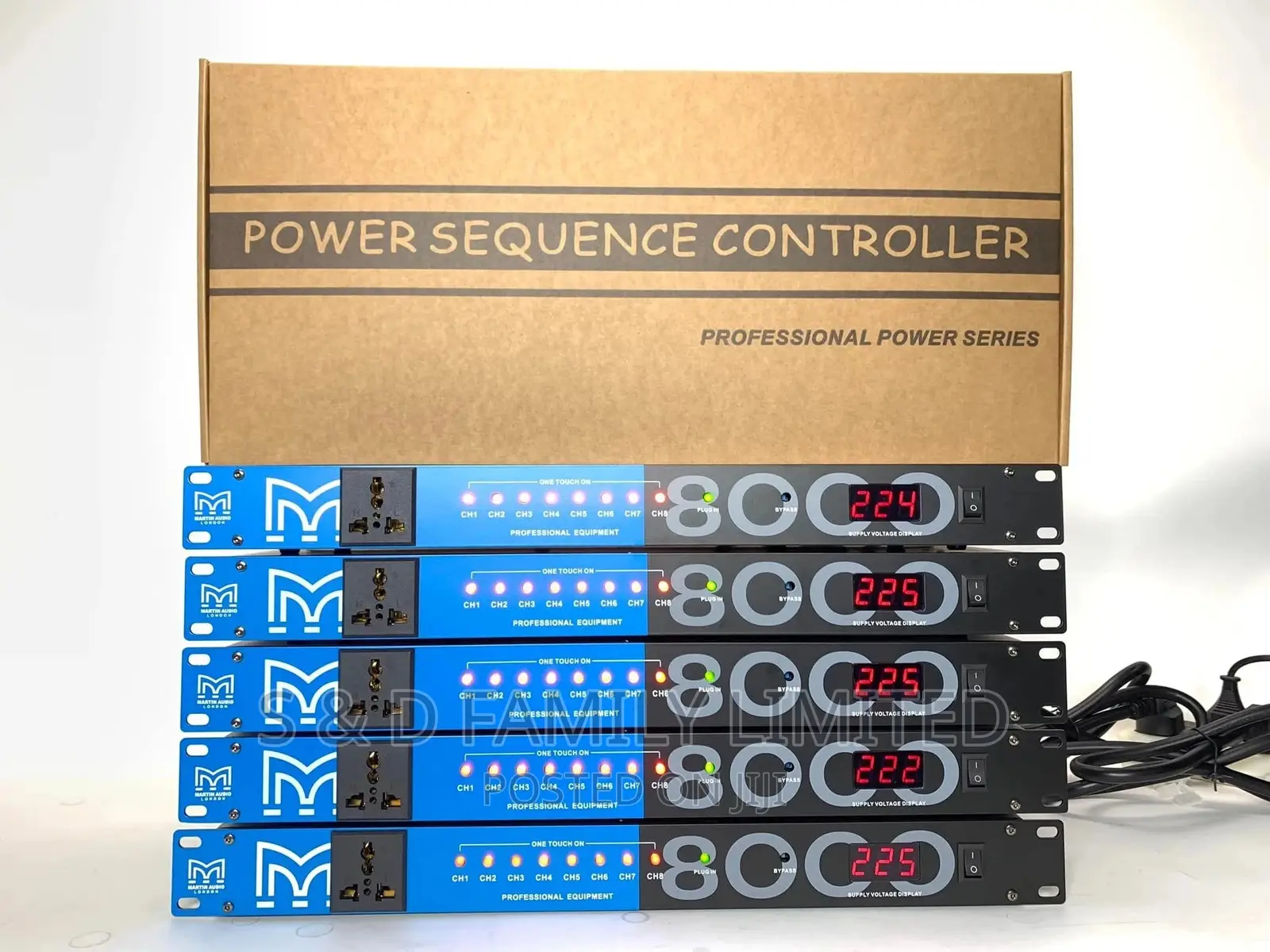 Martin Audio Power Sequence Controller