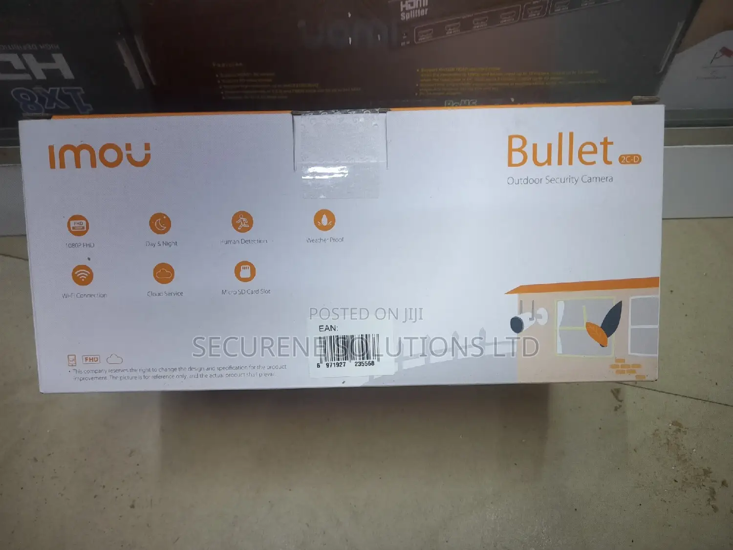 Cctv Camera Wireless, Wi-Fi Bullet 2mp/1080p Imou