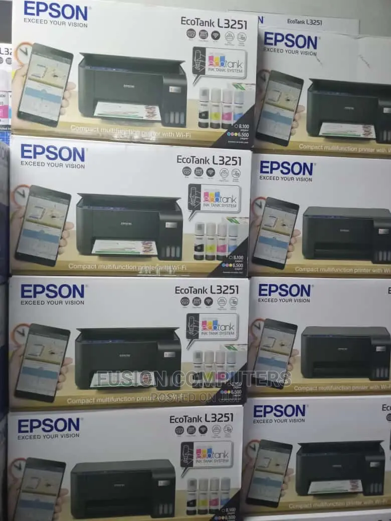 Epson Ecotank L3251 A4 Wi-Fi All-in-One Ink Tank Printer