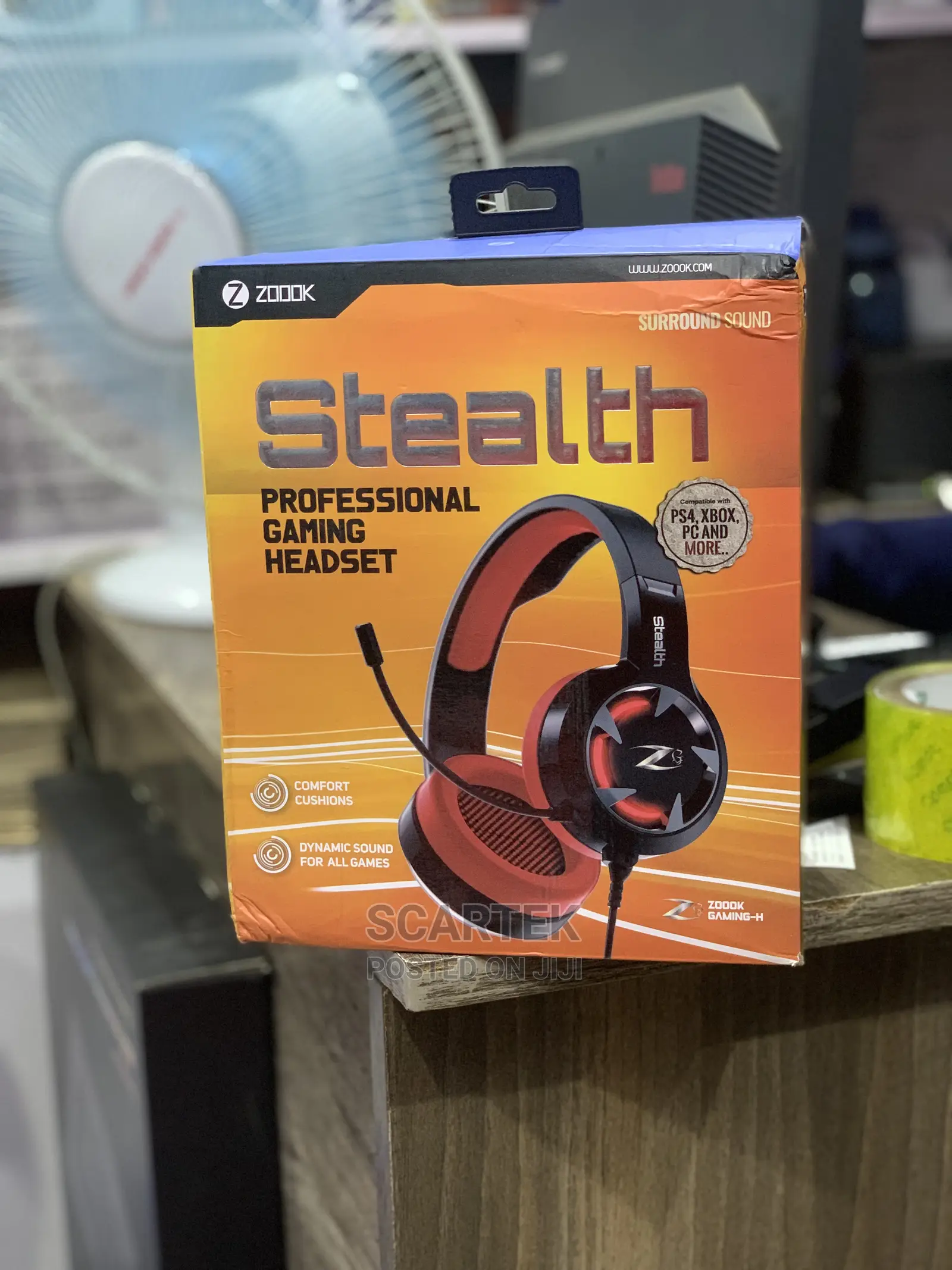 Stealth Gaming Headset by Zook (New)