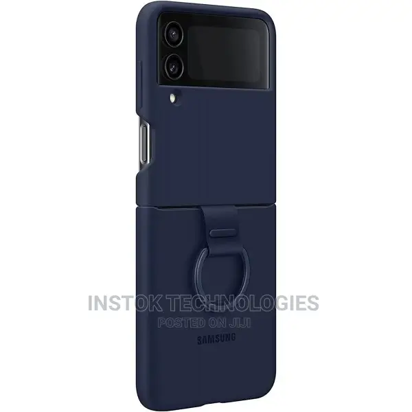Samsung GALAXY Z Flip 4 Silicone Cover With Ring
