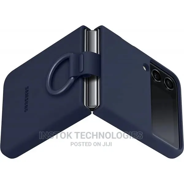 Samsung GALAXY Z Flip 4 Silicone Cover With Ring