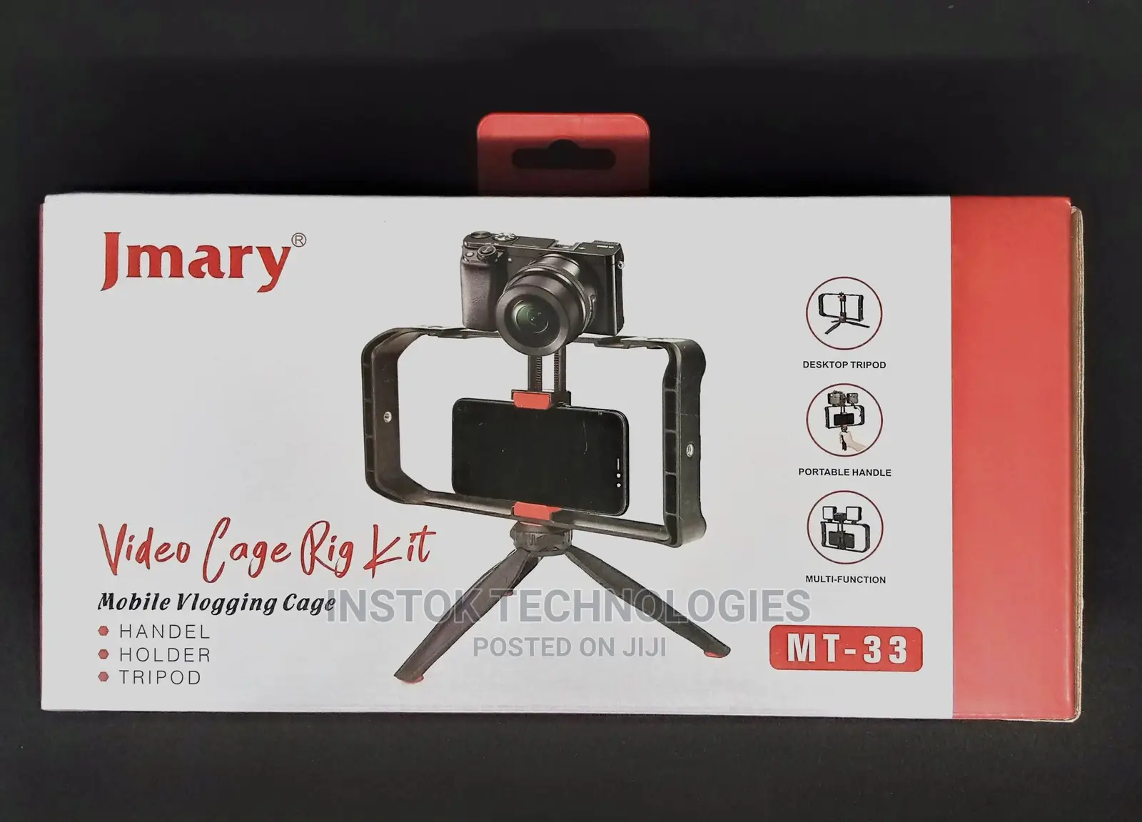 Jmary Mt-33 Video Cage Rig Tripod KIT Handle