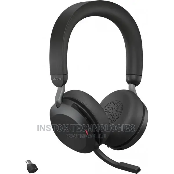 Jabra Evolve2 75 Ms Noise-Canceling Wireless Headset