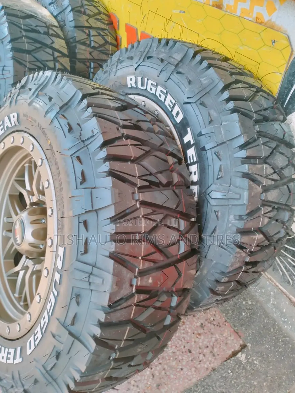 17 Inch Complete Tires and Rims for Prado/Hilux/D Max