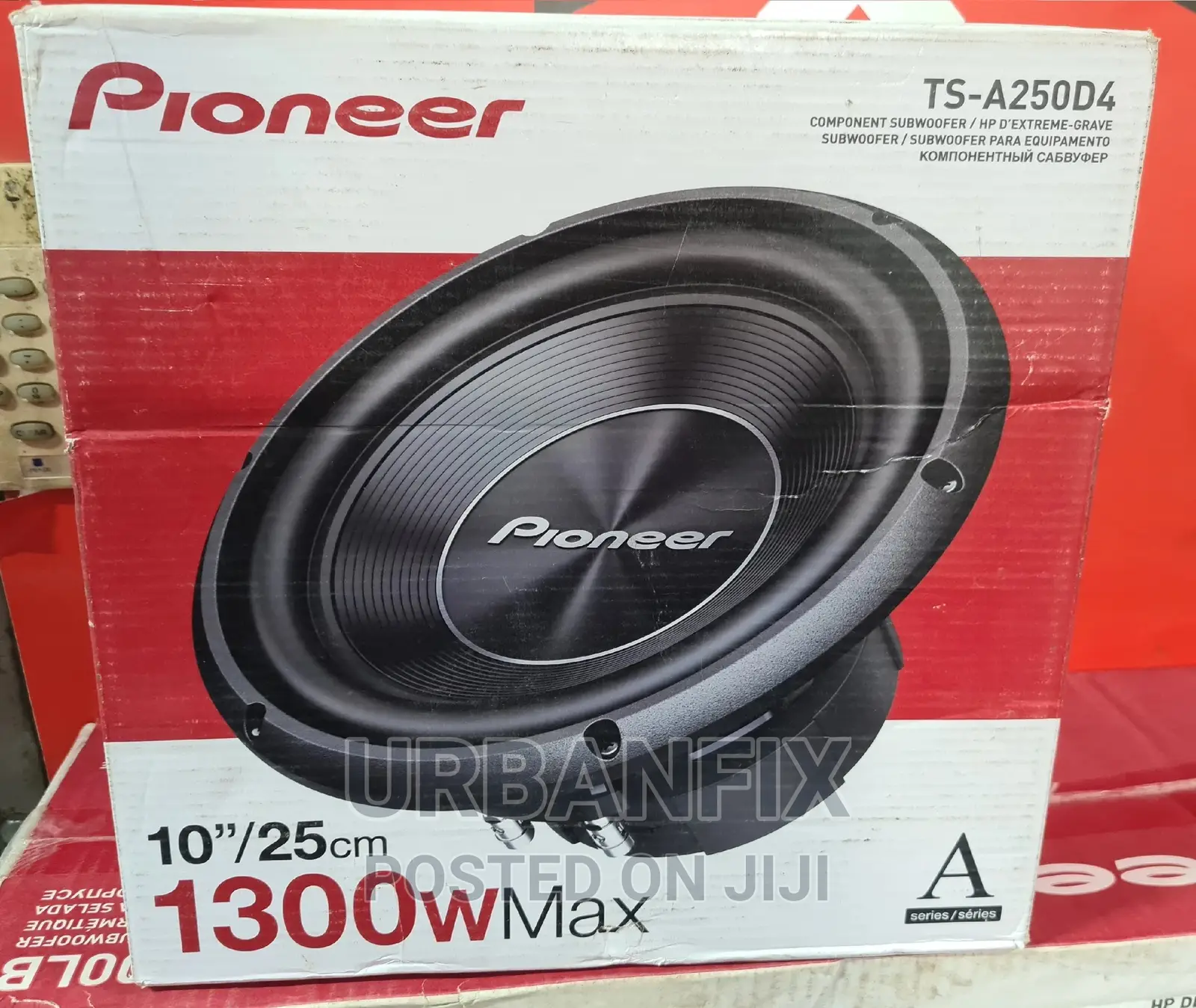 Pioneer 1300 Watts Double Coil Subwoofer