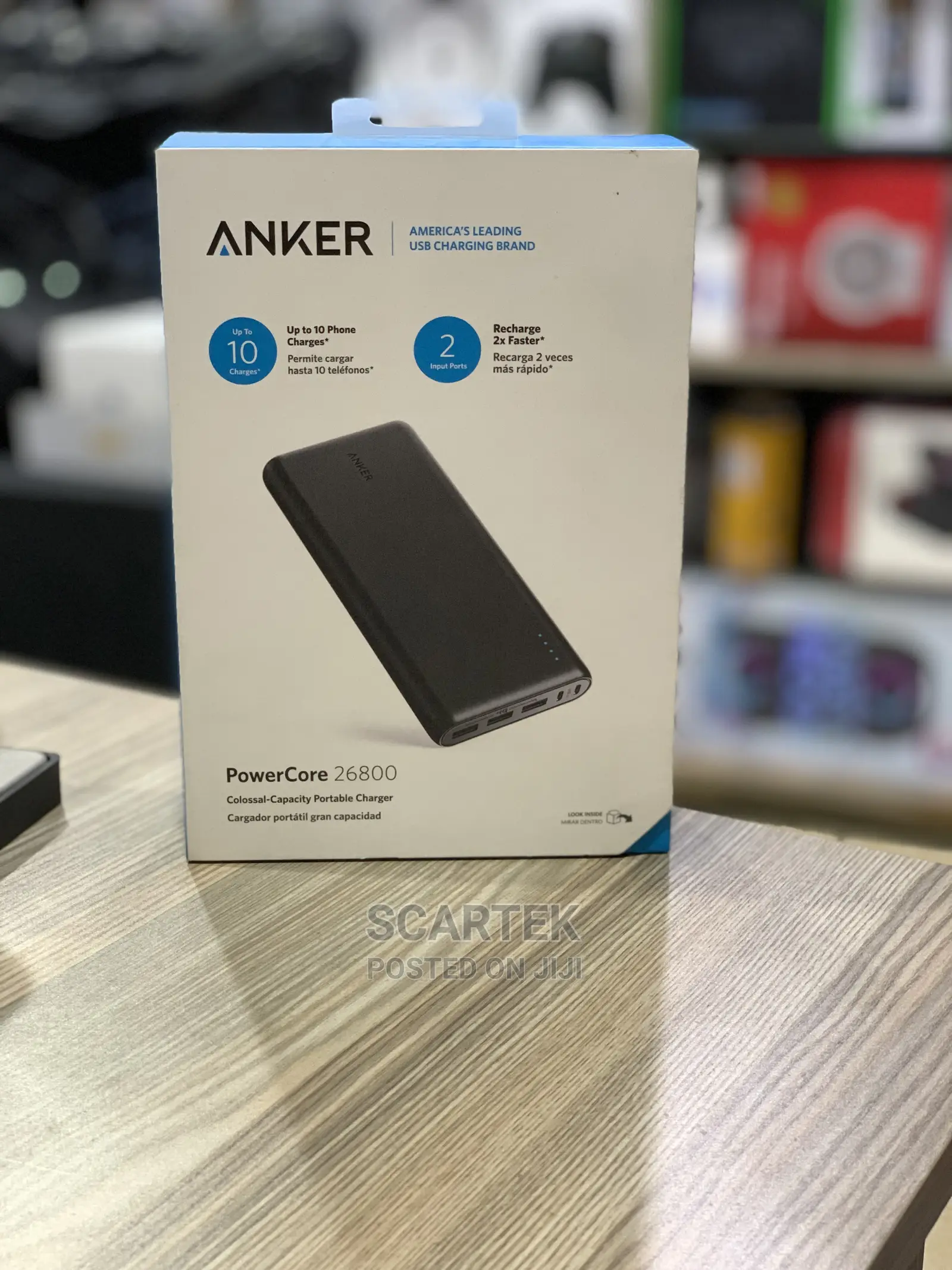 Powercore 26800 by Anker