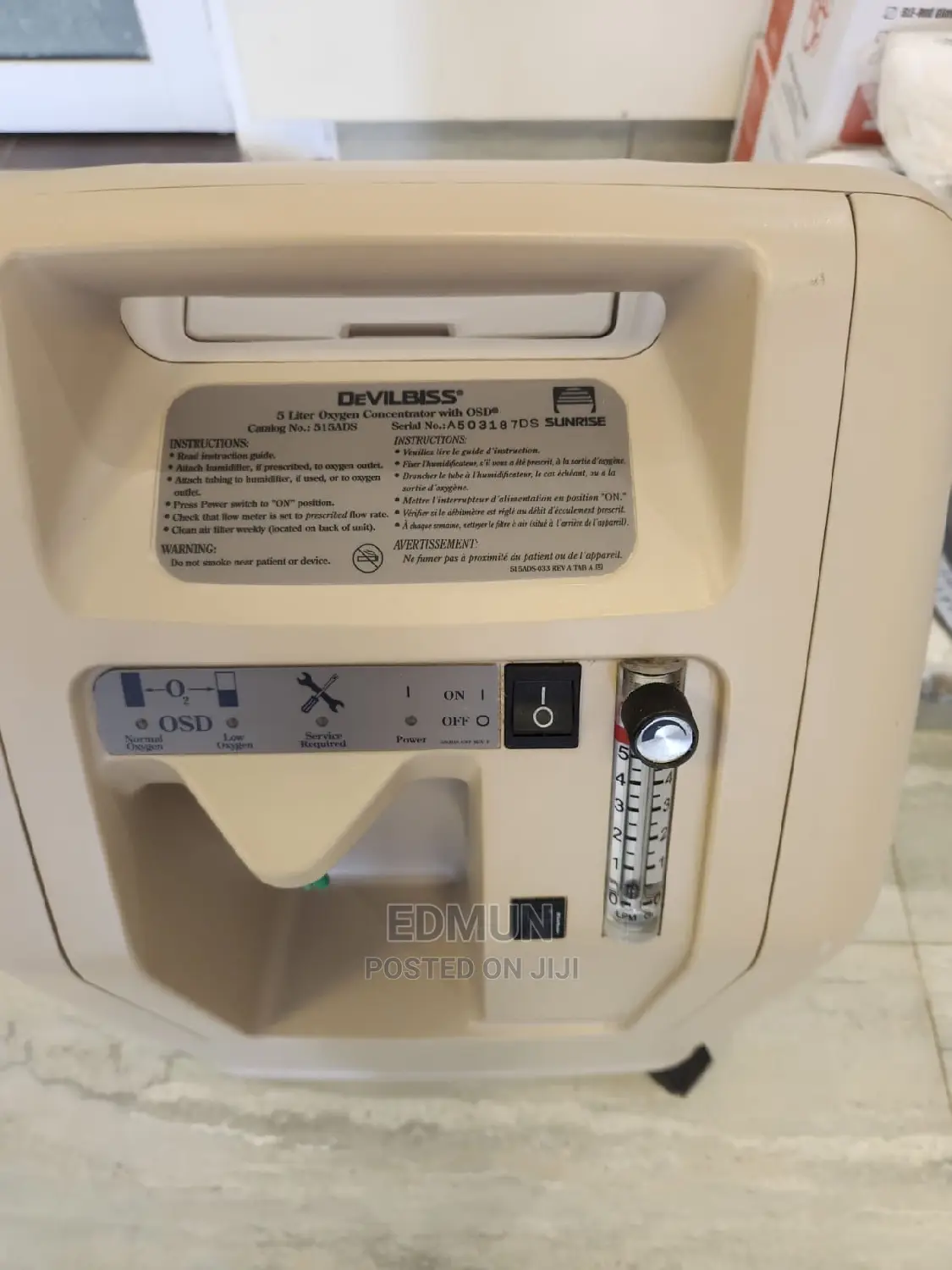 10 Liter Oxygen Concentrator (Medical)