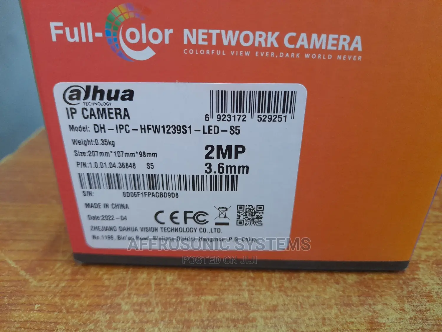 IP Full Colour CCTV Camera