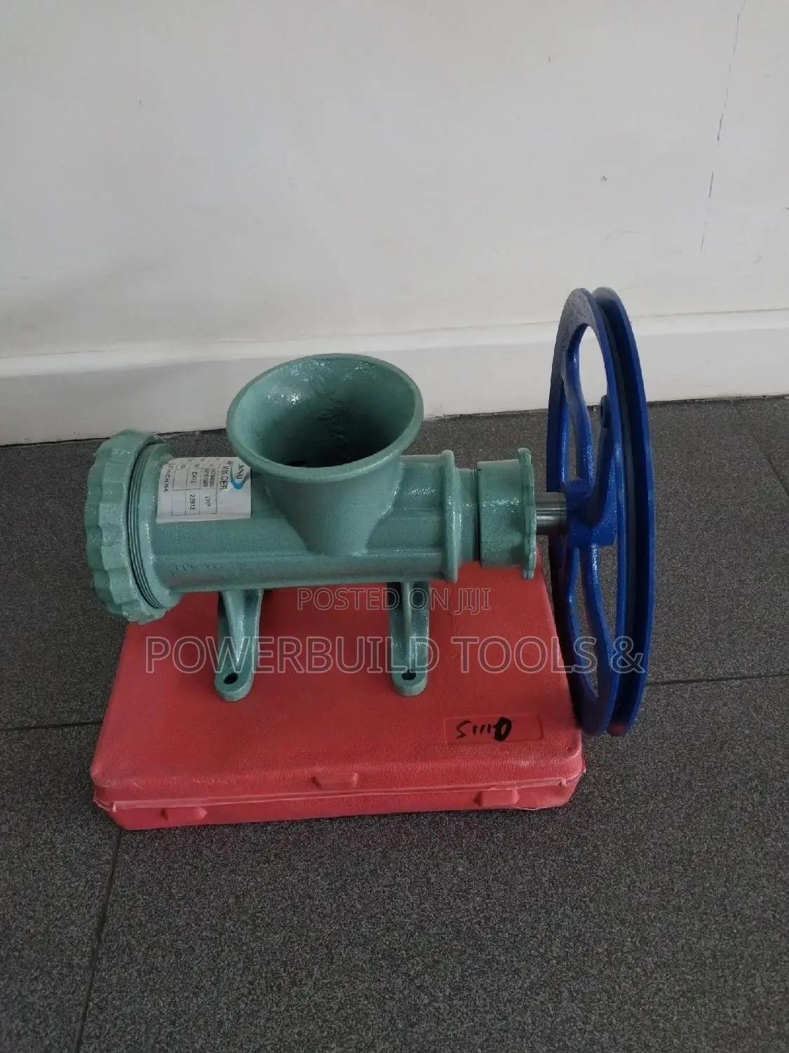 Manual Meat Mincer Cast Iron