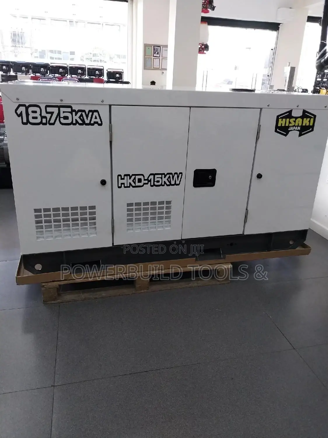 Hisaki Japan 18.75kva Generator