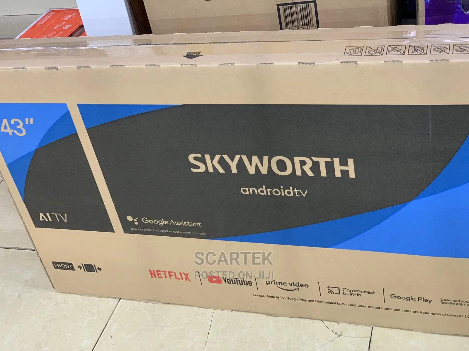 43’’ Android Tv by Skyworth (New)