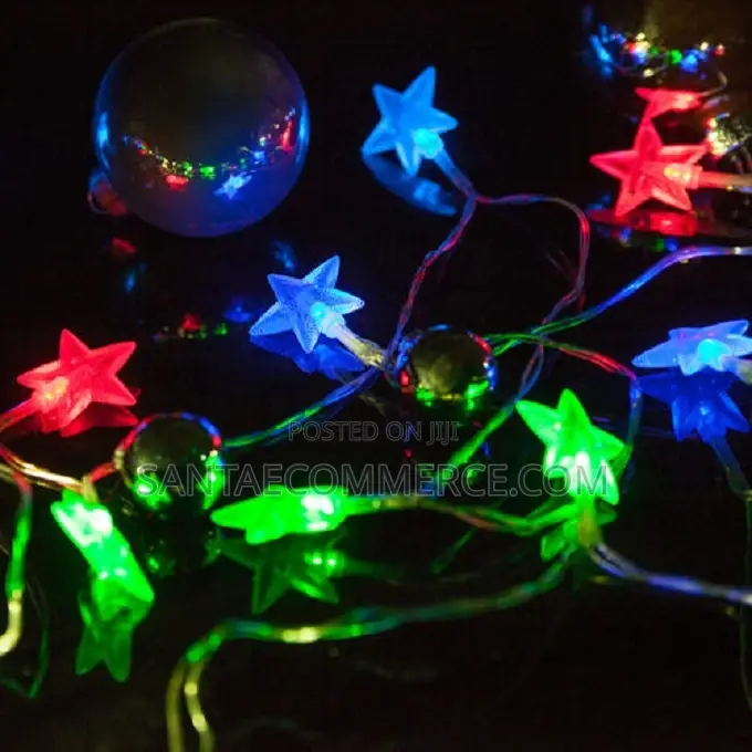 Christmas Star RGB String Twinkle Light Decoration